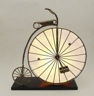 Indoor Decor - Penny Farthing Lamp 