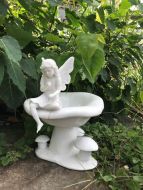 Fairy on a Toad Stool statue