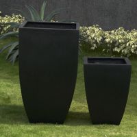 Premium Lightweight Terrazzo Tall Milan Planter  - 2 Size
