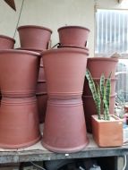 Flower Pot Planter - High Fired Terracotta