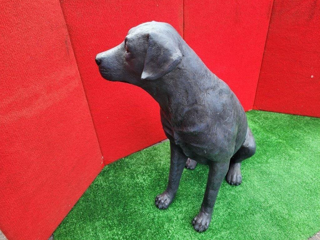 Dog Fiberglass Life Size Wholesale Pots & Planters based in